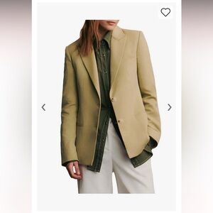 EUC:  TWP Husband Linen Blend Blazer in Sage Green XS